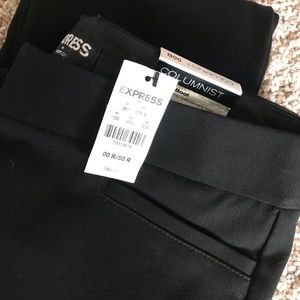 Express black dress pants NWT